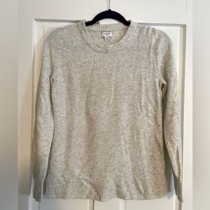 J. Crew Light Gray Sweater
